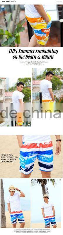 2014 Cool design beach custom men short pants