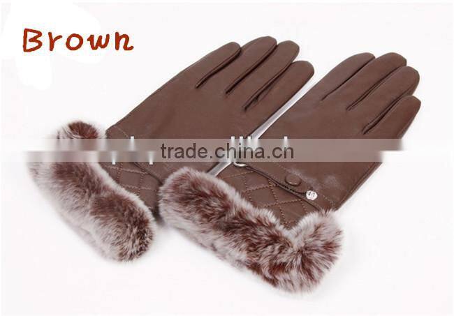 high quality fashion leather gloves