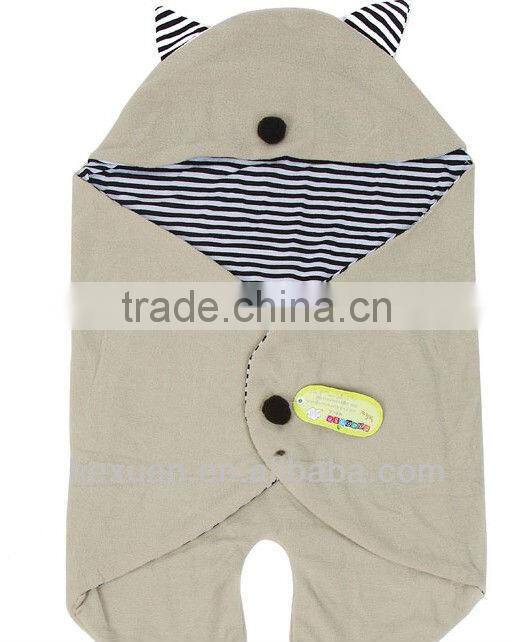 Cartoon Baby Coral Fleece Bathrobe