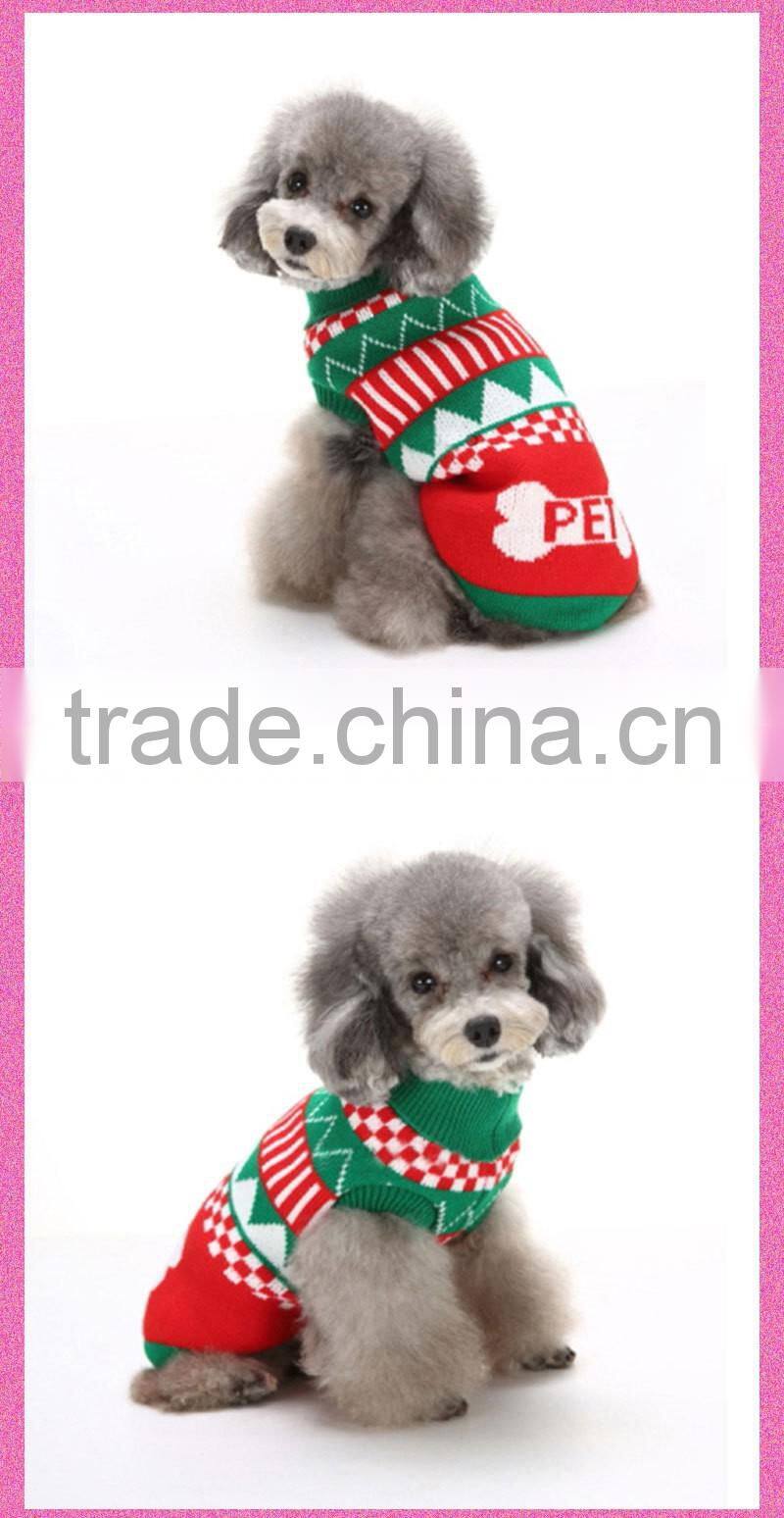 Wholesale winter Christmas clothes for dog