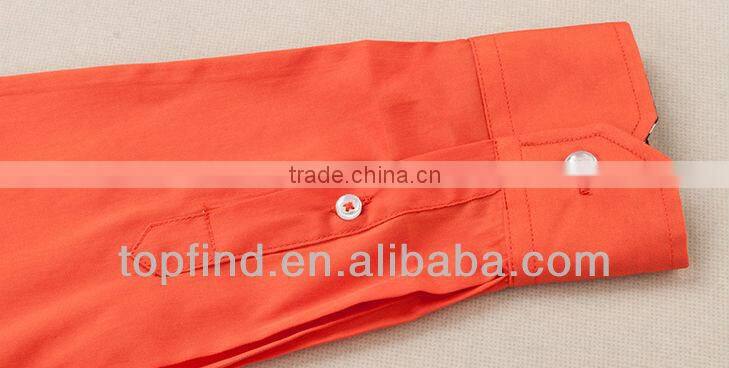 Bright color casual botton shirt