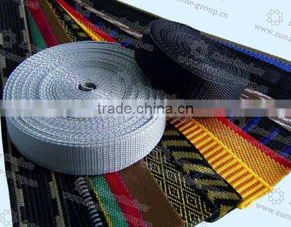 Customized High Quality Sofa Webbing Multi-Colored Webbing