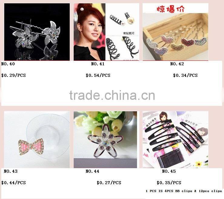 Czech Crystal Bridal Wedding Prom Hair Pins Clips