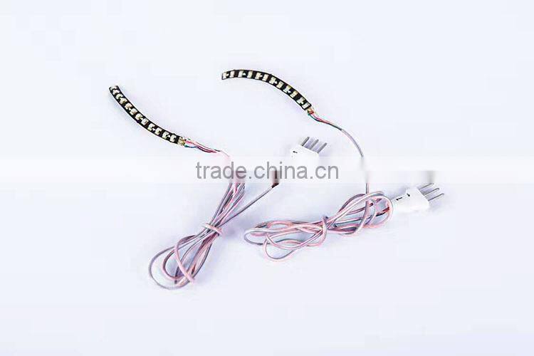 2017 new design unique cool color changing Interactive LED shiny false eyelashes FLashes Interactive LED Eyelashes