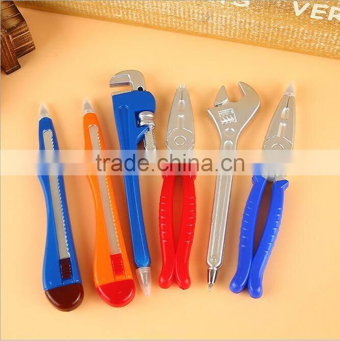 novel tool screwdriver spanner pliers cutter shaped design magnetic ballpoint pen