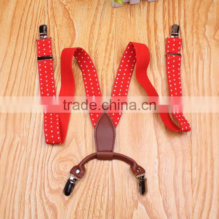 Suspenders Kid's Clip-on X back Steampunk Costume Tux Dance Prom Cosplay