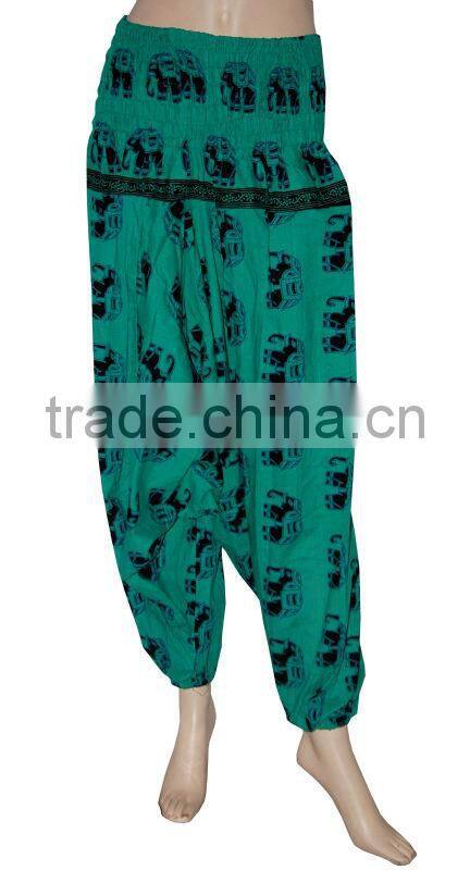 Jaipuri Bandhej Wholesale Harem Pant Deachwear Trousers For Women Trousers