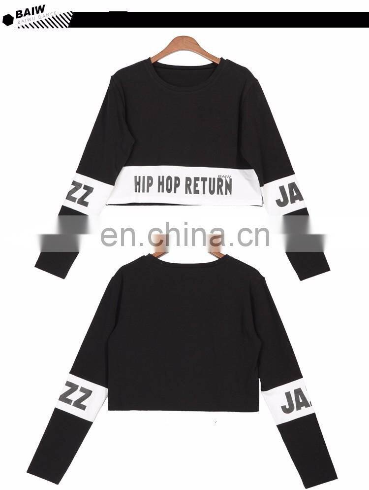 116108007 Long Sleeve Dance Top Jazz Costume