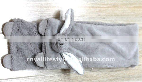 Cute Plush Rabbit Design Baby Scarf Cosy Baby Doudou