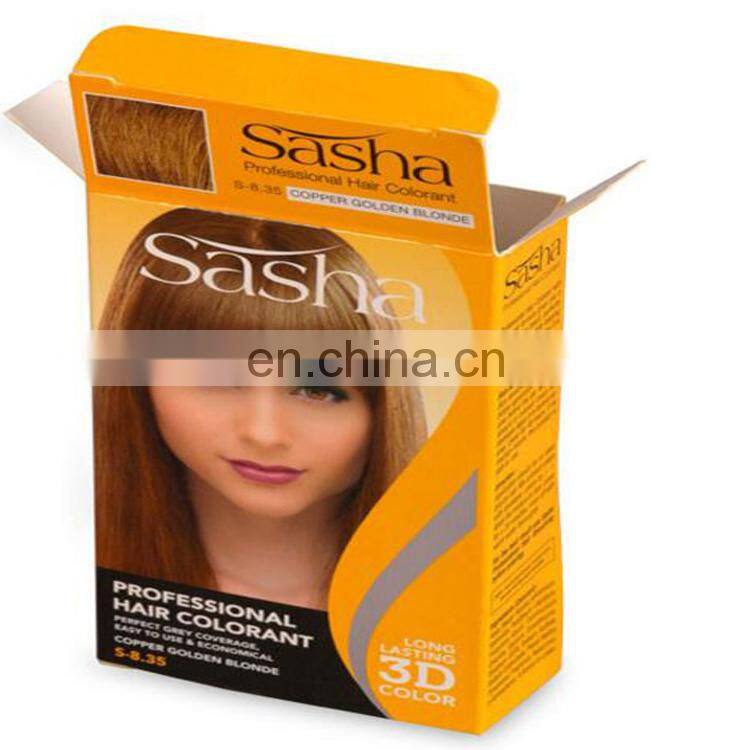 factory wholesale brown paper custom design rinse packaging box for custom logo printing