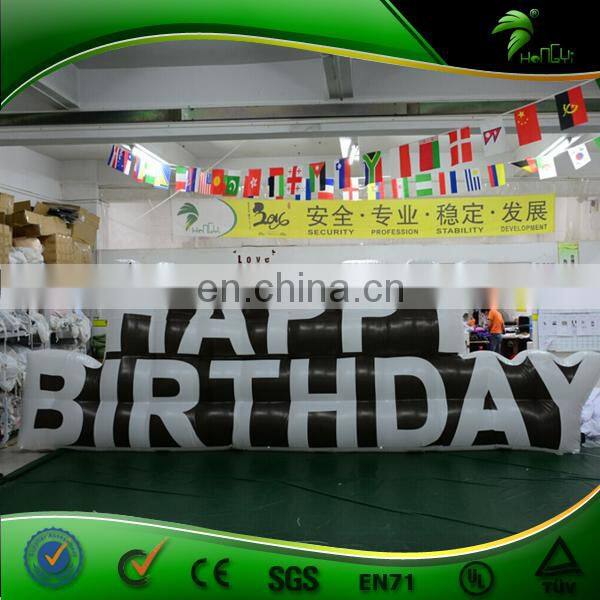 Giant Inflatable LED Lighting Letter Balloon Inflatable Special Customized Birthday Party Show PVC Ball