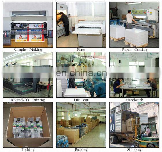 2017 Alibaba hot sale custom size and logo folding packing box