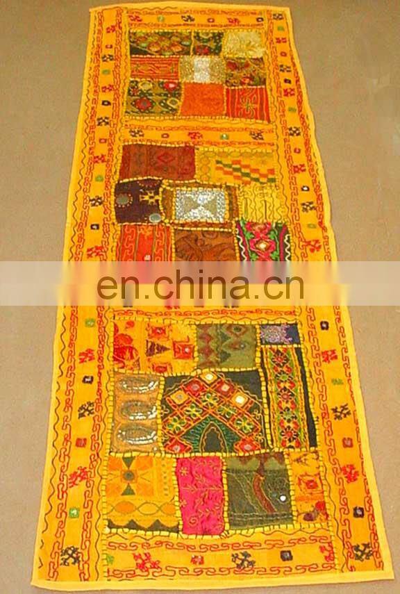 Designer Patchwork wall hanging and Runner