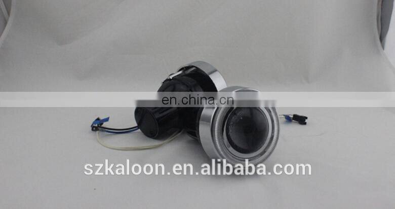 2.3 inch 2.5" auto fog lamp projector lens with CCFL Angel Eye