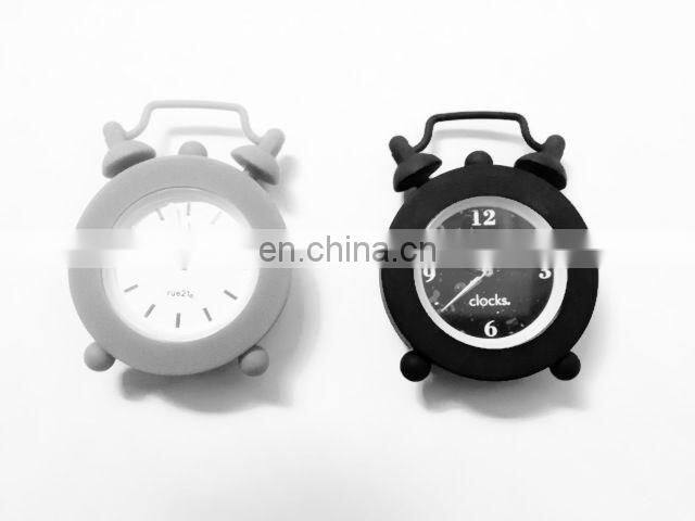 Mini Silicone Table Alarm Clock/ Funny Alarm desk Clock