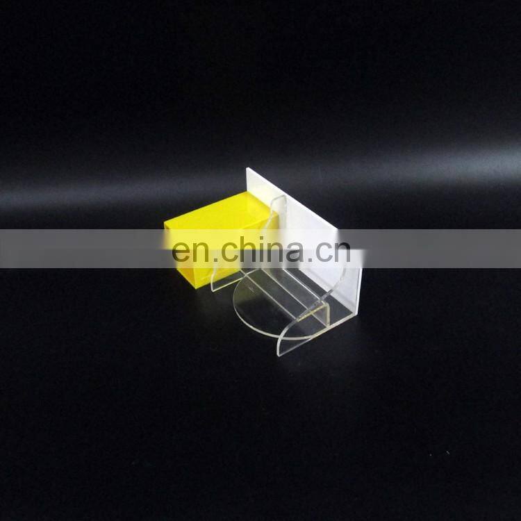 Custom design acrylic plastic plexiglass card case pen container desktop furnishing articles