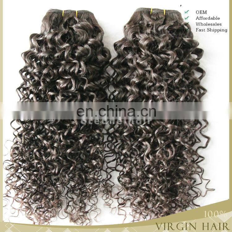 China factory different textures large stock can be dyed most popular beautiful darling hair extension/ remy curly hair weaves