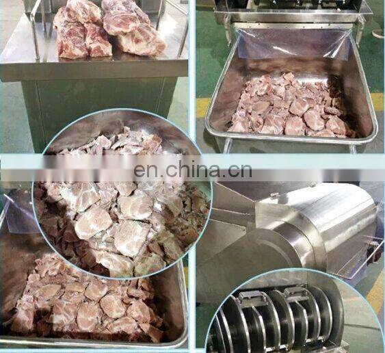 CE Standard frozen meat bloke cutting machine