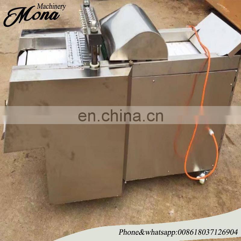automatic frozen beef cube dicer/chicken breast dicing machine/poultry meat cutting machine price