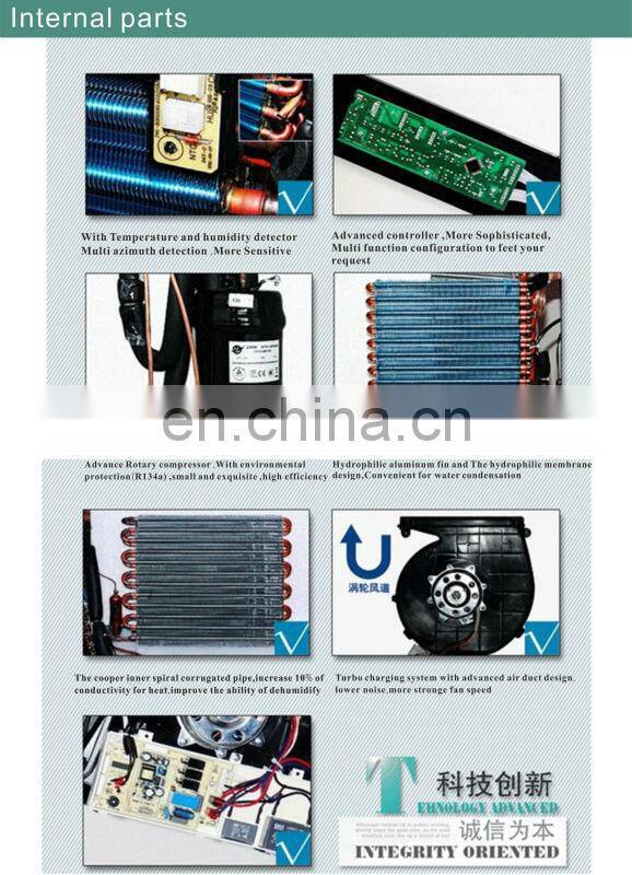 removable air conditioner drying dehumidifier