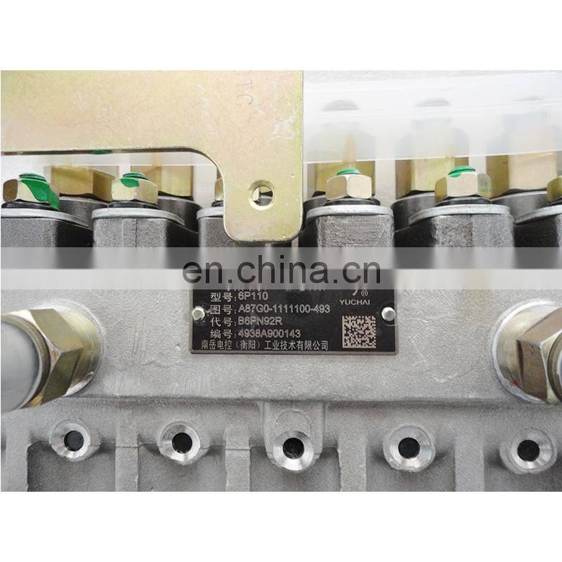 Best seller yuchai A87G0-1111100-493 fuel system fuel pump