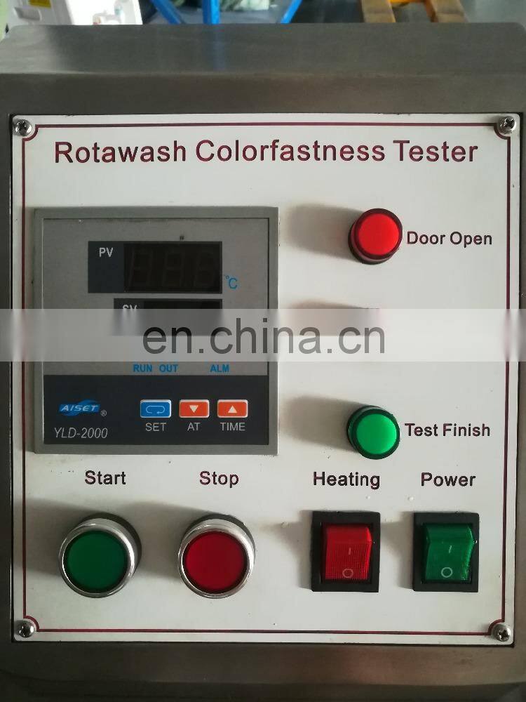 Textile color fastness to washing/washing fastness tester