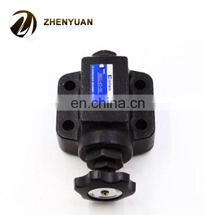 One-way throttle valve SRT/SRG/SRCT/SRCG-03/06-50 hydraulic relief valve hydraulic block valve