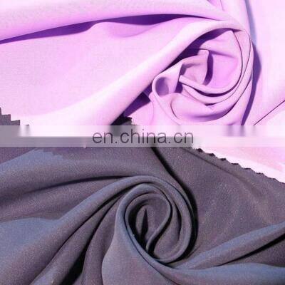 100% polyester peach skin fabric /micro fibre fabric 110gsm 75D*150D micro fiber fabric for shorts/pants