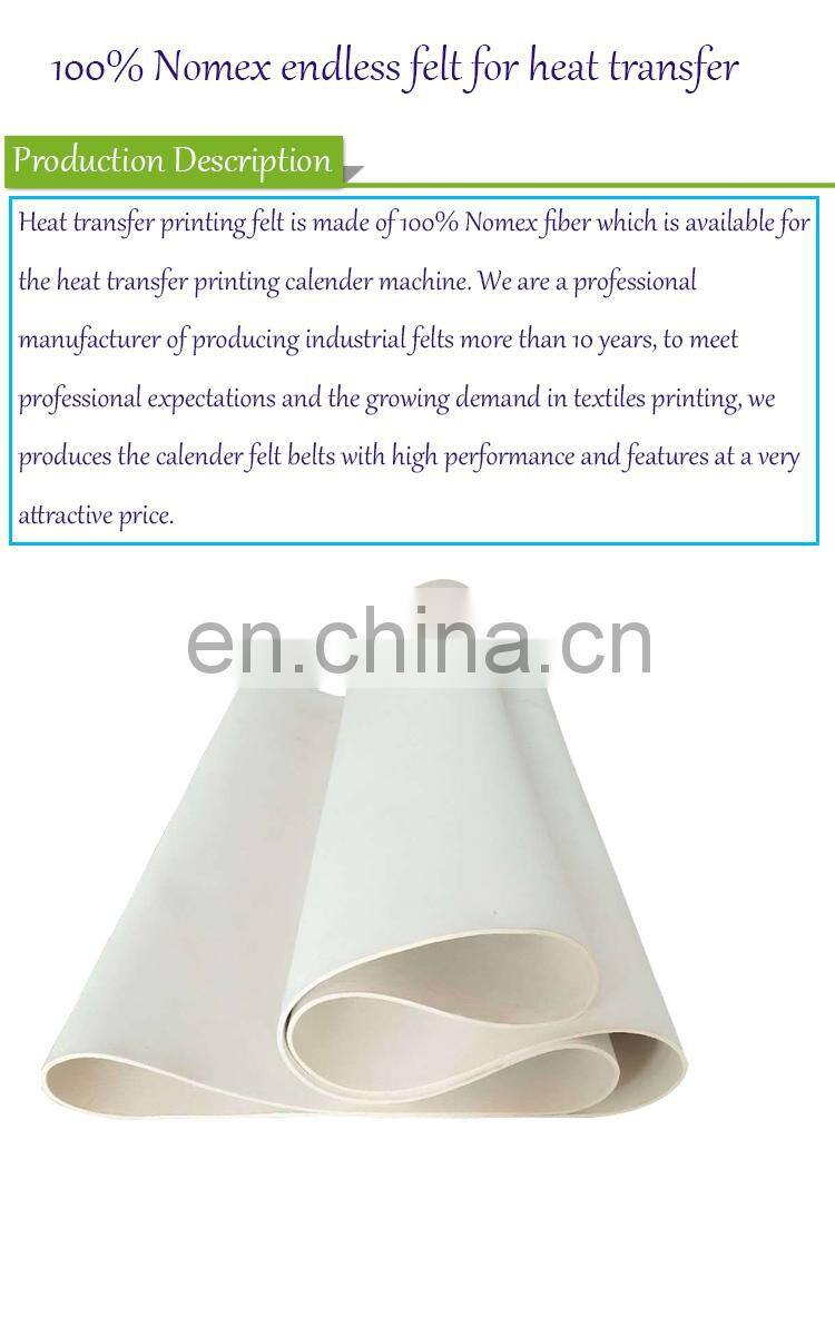 Heat Resistance Nomex Felts belts