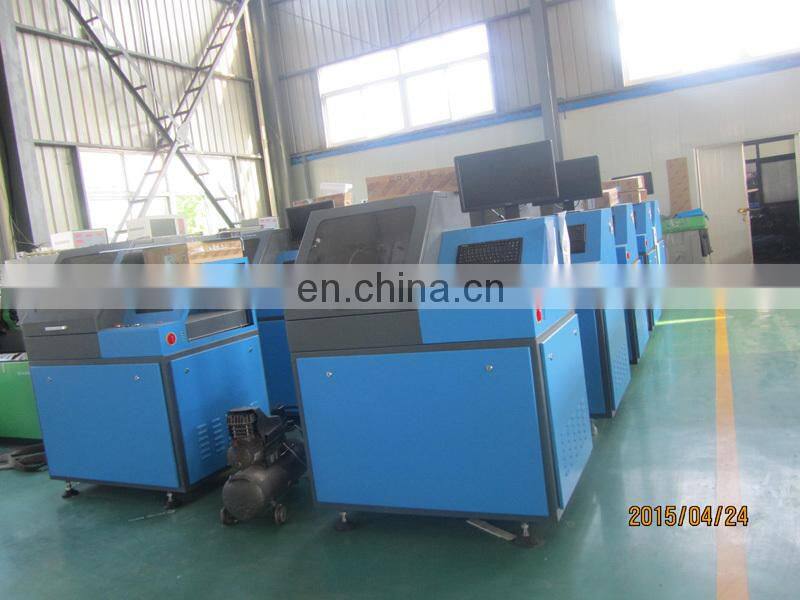 CRI HEUI injector test equipment including armature stroke testing solution