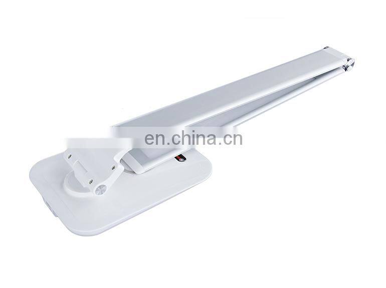 MESUN Smart and rechargeable led desk lamp with wireless charger for mobile phone, RGB ambient night light