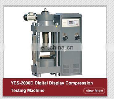 HYJ-600S 600kn 60Ton Digital Display Manhole Cover Pressure Compression Testing Machine
