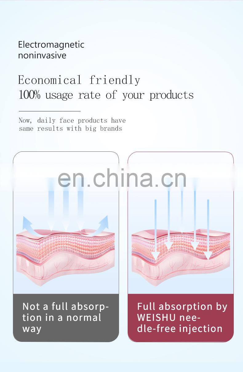fashion design meso injector mesotherapy weishu skin brightening machine