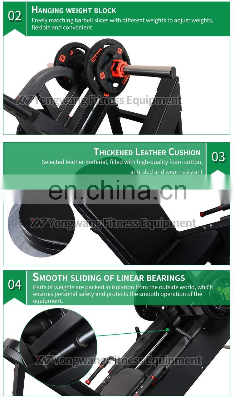 precor gym equipment 45 degree leg press