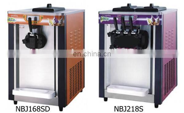 Soft serve ice cream maker