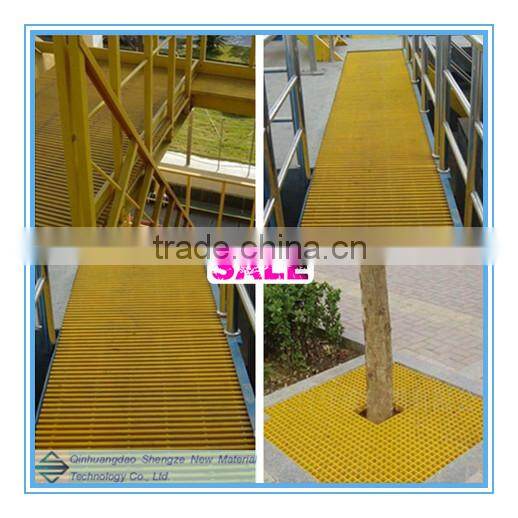 FRP grating/ pultruded grating/ fiberglass I beam conection grille