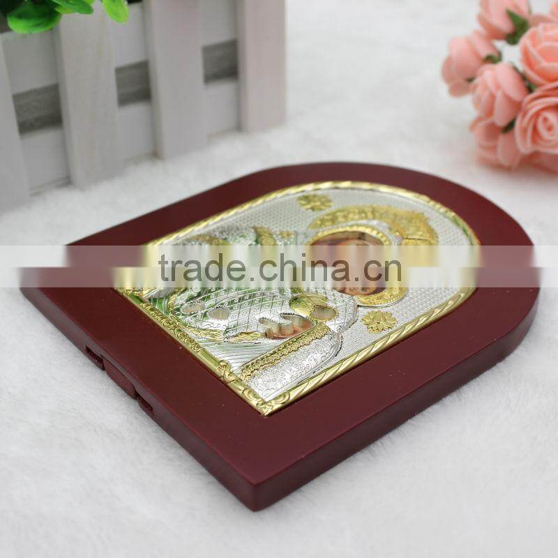 Virgin Mary Of Bethlehem Silver Icon