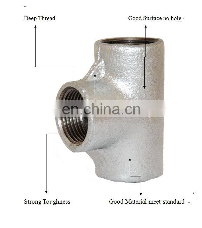Plumbing Gi Plain Malleable Iron Pipe Fitting Bangladesh