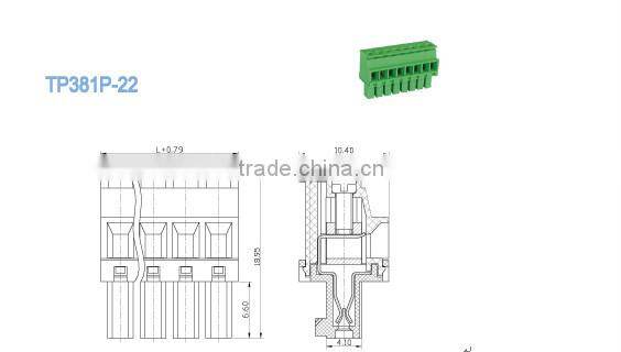 3.5mm pitch Pluggable Terminal Block phoenix contact terminal
