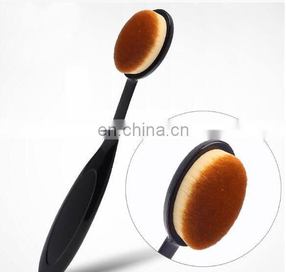 High quality toothbrush shape single professional foundation coloring uniform multi-purpose high-gloss easy makeup brush