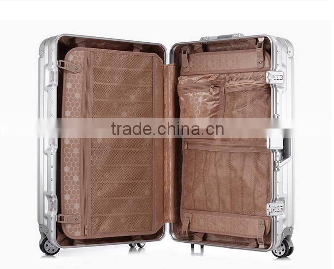 20''/24''/26''/29'' fashion brand aluminum luggage