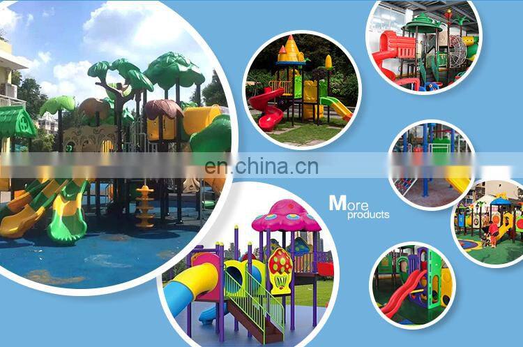 Professional large Outdoor playground equipment water slide