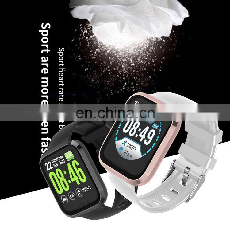 SANDA P30 Custom message reminder heart rate monitor oem android smart watch for ladies