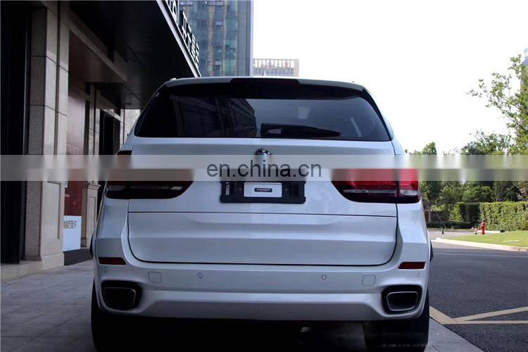 Runde Perfect Fit Body Kit For 15-19 Bmw X5 F15 Upgrade M-Tech Style Body Kit Front Bumper Rear Bumper Side Skirts Wheel Eyebrow