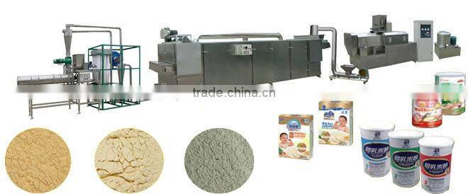 modified starch Extruder processing line