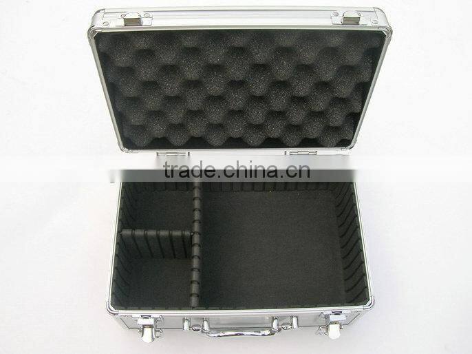 aluminum profile fireproof shell aluminum wine bottle display cases tool box with lock