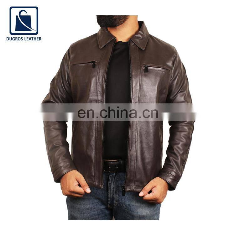 Exclusive Range of Premium Quality Wholesale Stylish Fashion Genuine Leather Jacket for Men