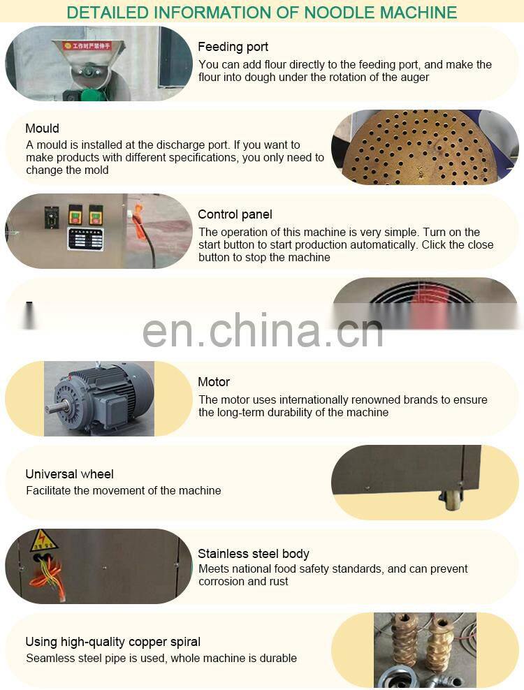 custom design vegetable vermicelli noodle making make machine