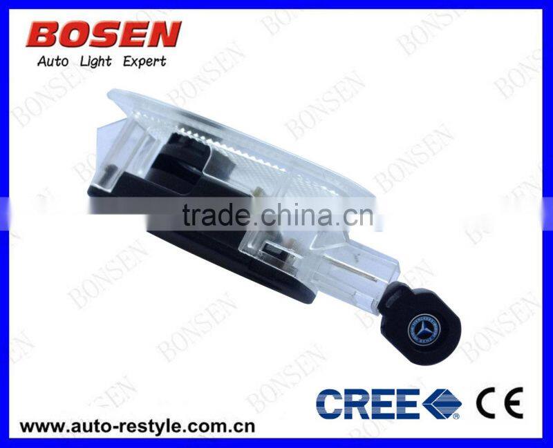 perfect led car logo door light ghost shadow light non- drilling