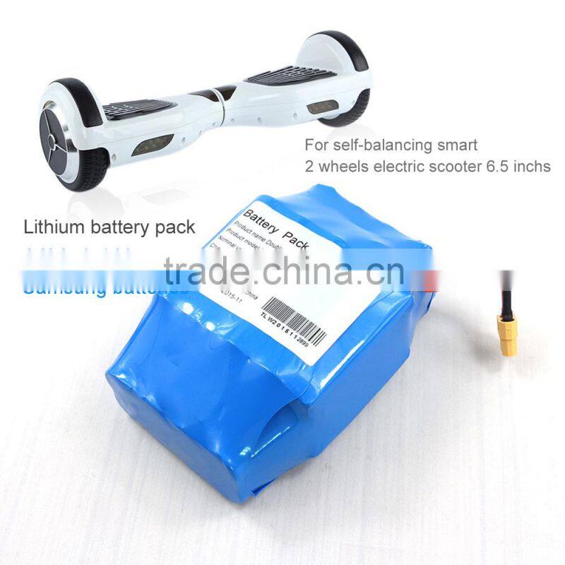 Smart balance wheel samsung battery li-ion rechargeable scooter battery pack